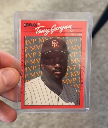 1990 Donruss #BC-4 Tony Gwynn Bonus MVP's — front