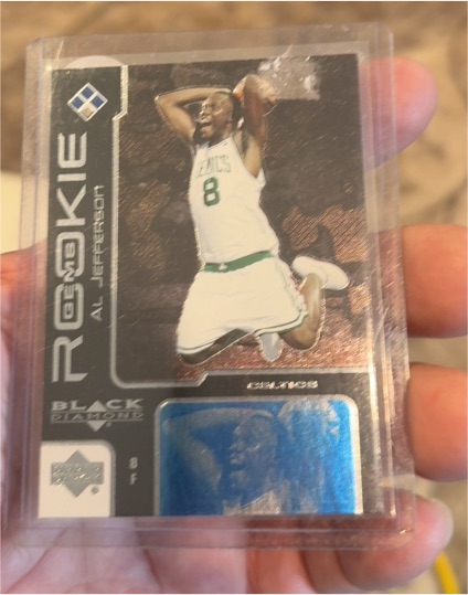 2004-05 Upper Deck Black Diamond #165 Al Jefferson — front