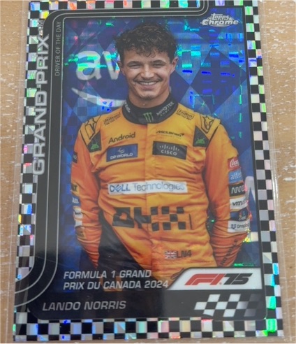 2024 Topps Chrome Formula 1 #168 Lando Norris — front