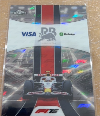 2025 Topps Chrome Formula 1 #179 Visa Cash App RB Formula One Team Logo — front