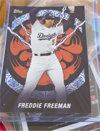2025 Topps Series 1 Tokyo Series #WTD-4 Freddie Freeman — front