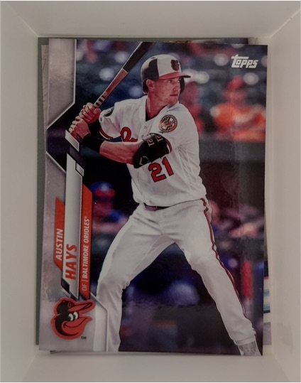 2020 Topps #632 Austin Hays — front