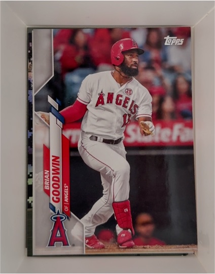 2020 Topps #484 Brian Goodwin — front