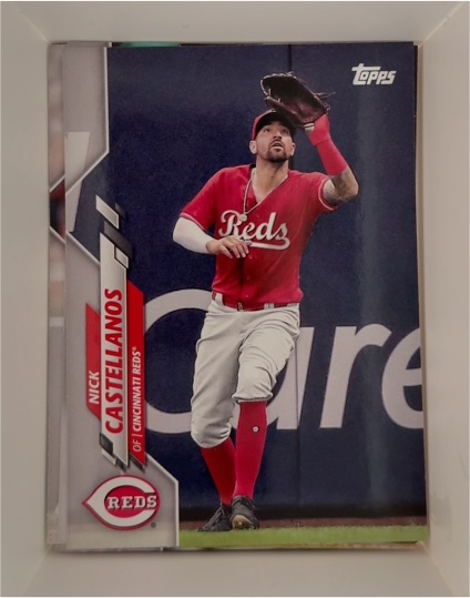2020 Topps #533 Nick Castellanos Cincinnati Reds — front