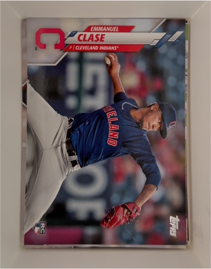 2020 Topps Series 2 #390 Emmanuel Clase — front