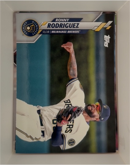 2020 Topps #682 Ronny Rodriguez — front