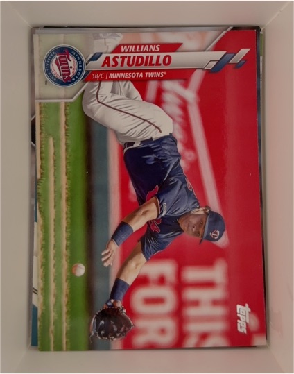 2020 Topps #502 Willians Astudillo — front