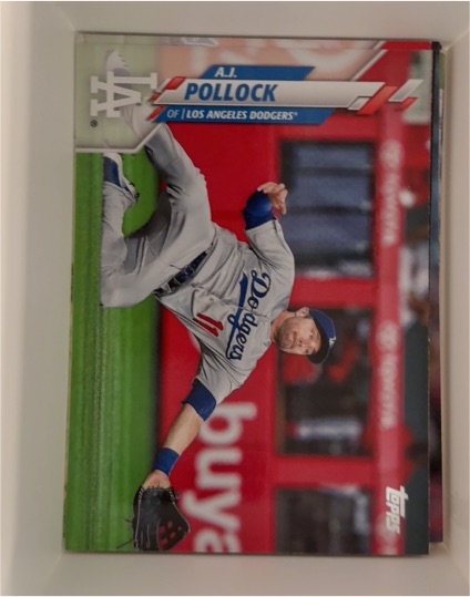 2020 Topps Series 2 #641 A.J. Pollock — front