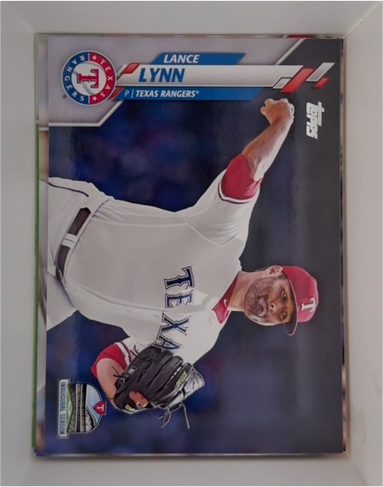 2020 Topps #633 Lance Lynn — front