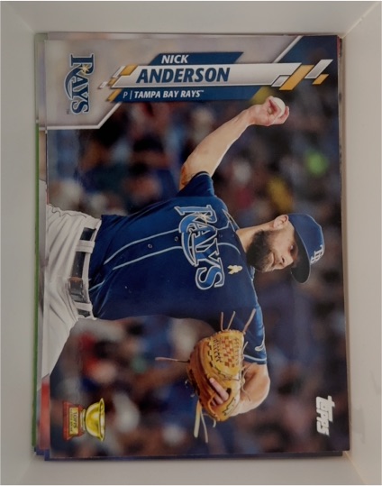2020 Topps #500 Nick Anderson — front