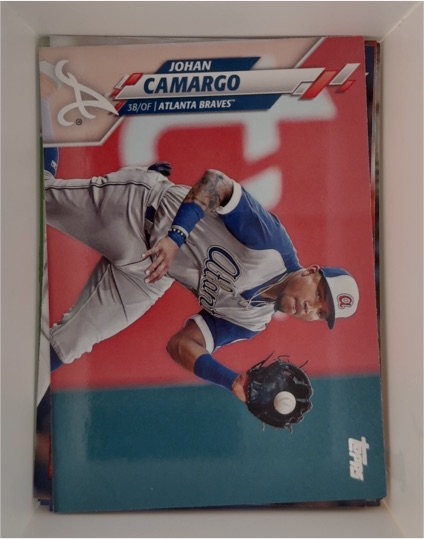 2020 Topps #443 Johan Camargo — front