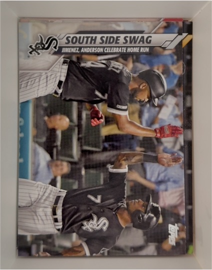 2020 Topps #569 South Side Swag Eloy Jimenez / Tim Anderson — front