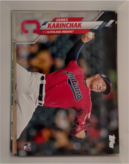 2020 Topps #380 James Karinchak — front