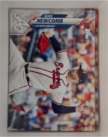 2020 Topps #635 Sean Newcomb — front