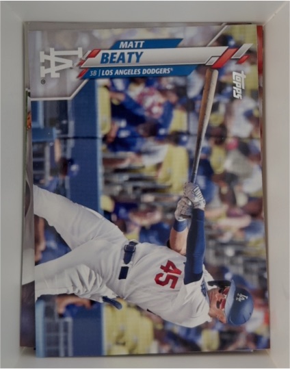 2020 Topps #564 Matt Beaty — front