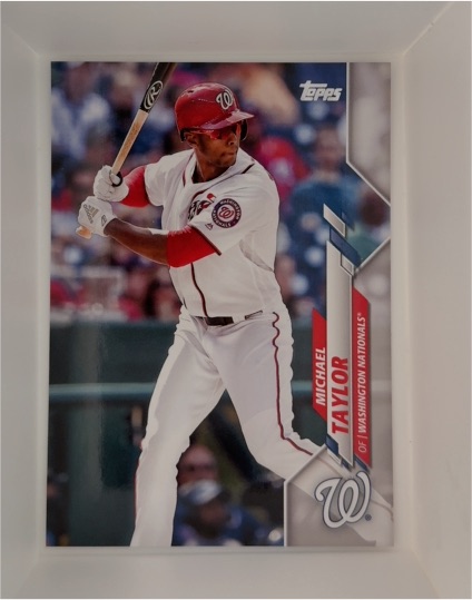 2020 Topps #581 Michael Taylor — front