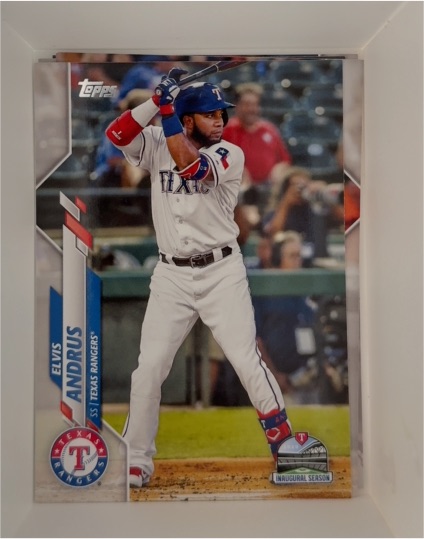 2020 Topps #577 Elvis Andrus — front