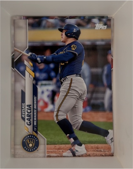 2020 Topps #535 Avisail Garcia Milwaukee Brewers — front