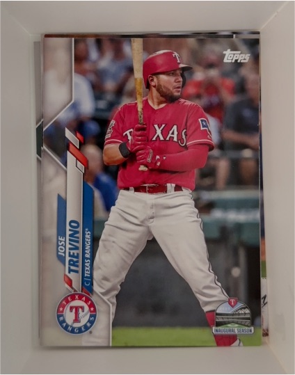 2020 Topps #403 Jose Trevino — front