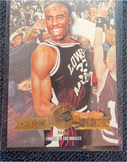 1996 Press Pass #13 Kobe Bryant — front