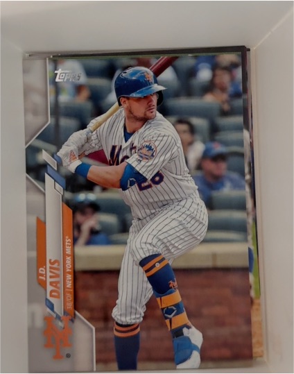 2020 Topps #522 J.D. Davis — front