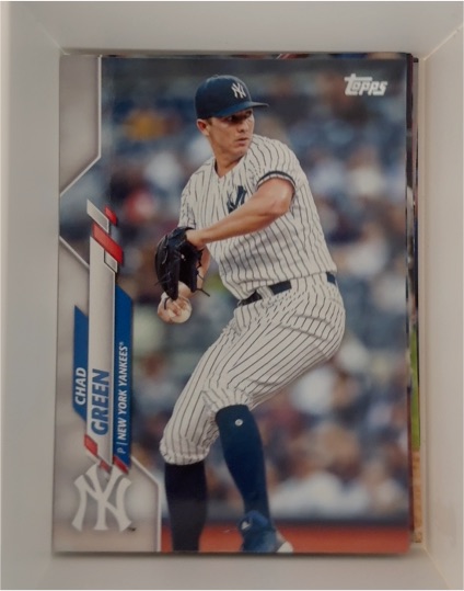 2020 Topps #468 Chad Green — front