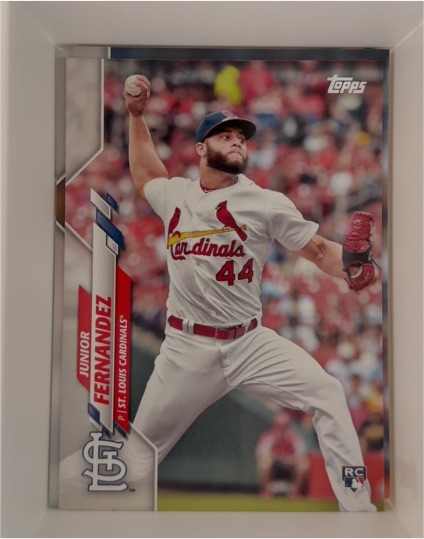 2020 Topps Series 2 #615 Junior Fernandez — front