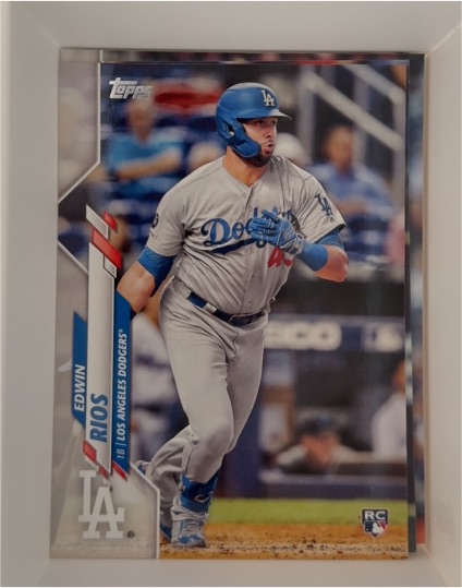 2020 Topps Series 2 #681 Edwin Rios — front