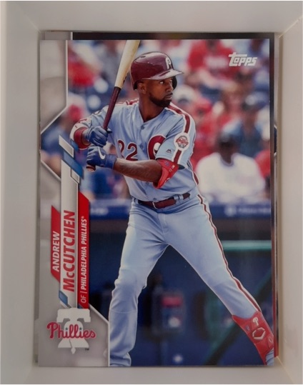 2020 Topps #467 Andrew McCutchen — front