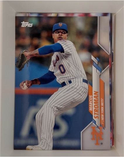 2020 Topps #555 Marcus Stroman — front