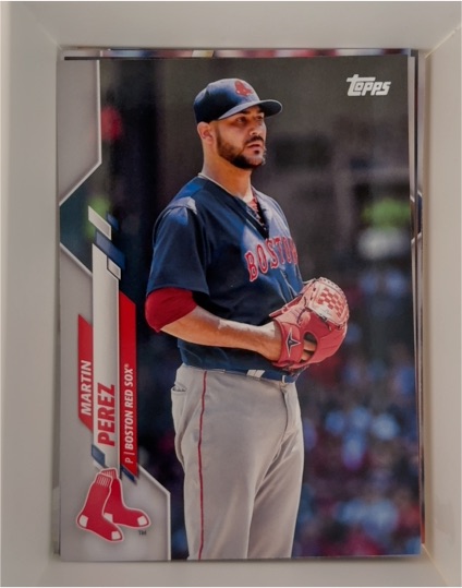 2020 Topps Series 2 #444 Martin Perez — front