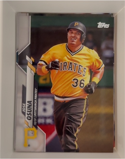 2020 Topps #375 Jose Osuna — front