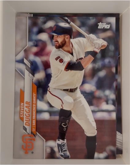 2020 Topps #472 Steven Duggar — front