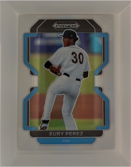 2022 Panini Prizm Draft Picks #PDP184 Eury Perez — front