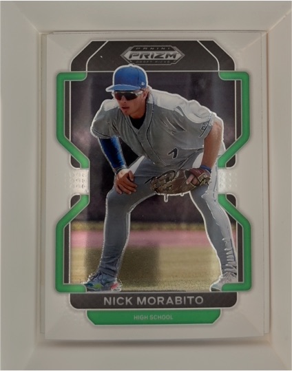 2022 Panini Prizm Draft Picks #PDP75 Nick Morabito — front