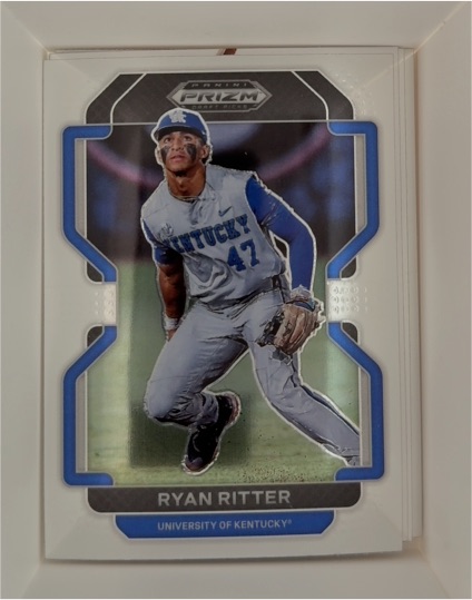 2022 Panini Prizm Draft Picks #PDP116 Ryan Ritter — front