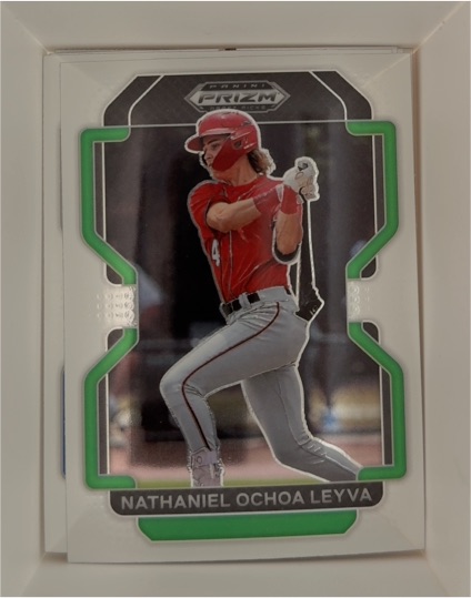2022 Panini Prizm Draft Picks #PDP171 Nathaniel Ochoa Leyva — front