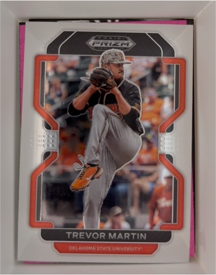 2022 Panini Prizm Draft Picks #PDP104 Trevor Martin — front