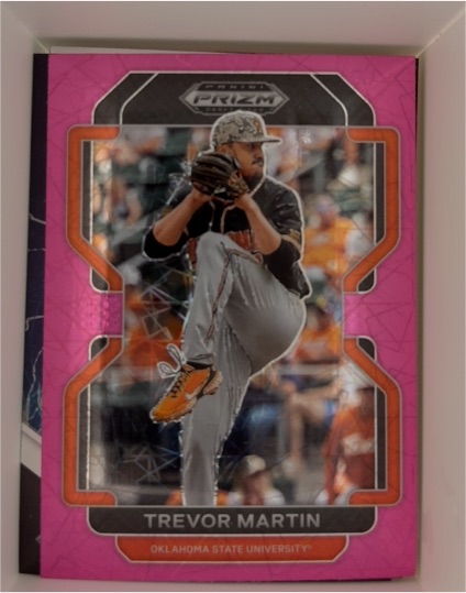 2022 Panini Prizm Draft Picks #PDP104 Trevor Martin — front