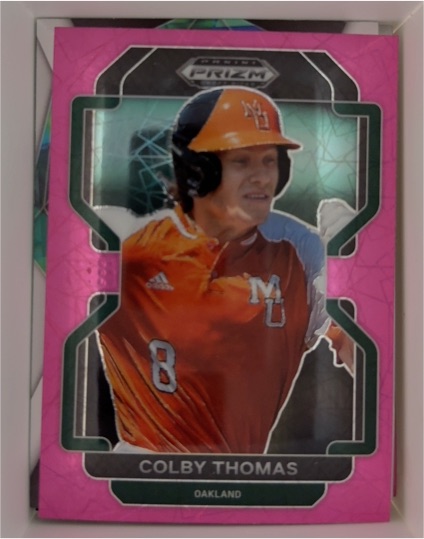 2022 Panini Prizm Draft Picks #PDP95 Colby Thomas — front