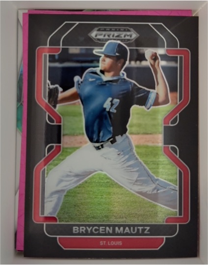 2022 Panini Prizm Draft Picks #PDP59 Brycen Mautz — front