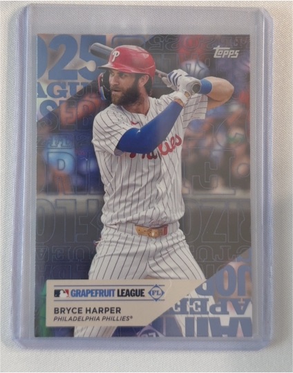 2025 Topps Series 1 Grapefruit League #TG-3 Bryce Harper — front