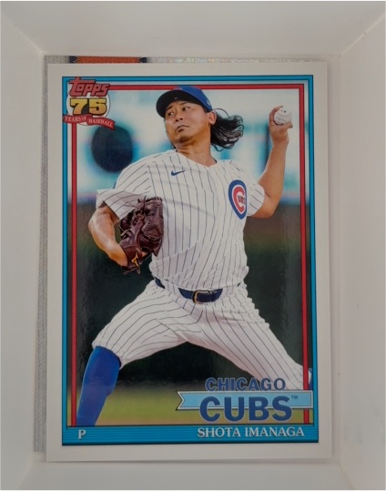 2026 Topps Series 1 1991 Topps #T91-89 Shota Imanaga — front