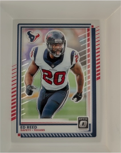 2025 Panini Donruss Optic #125 Ed Reed Houston Texans — front