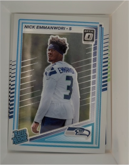 2025 Donruss Optic #277 Nick Emmanwori — front