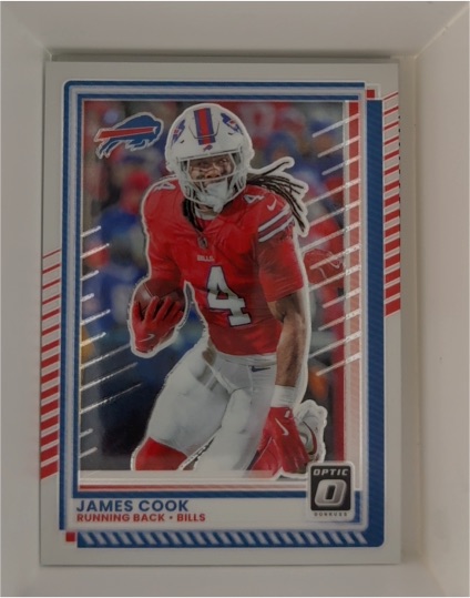 2025 Donruss Optic #138 James Cook — front