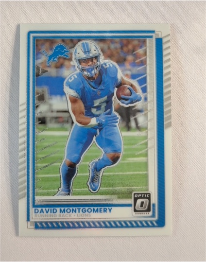 2025 Panini Donruss Optic #117 David Montgomery — front