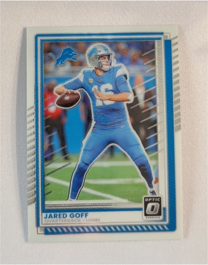 2025 Panini Donruss Optic #149 Jared Goff — front