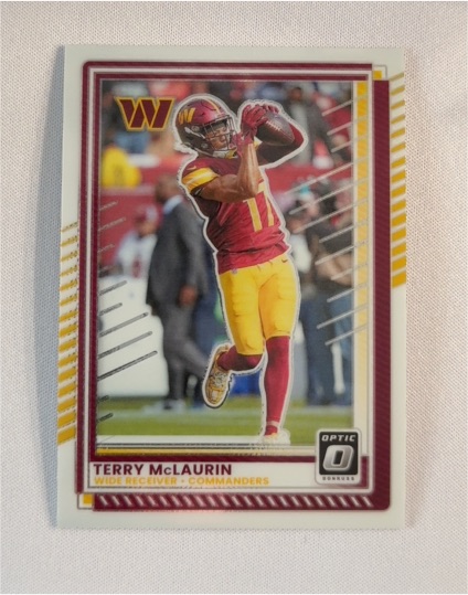 2025 Donruss Optic #107 Terry McLaurin — front
