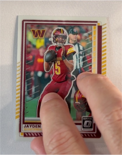 2025 Donruss Optic #23 Jayden Daniels — front